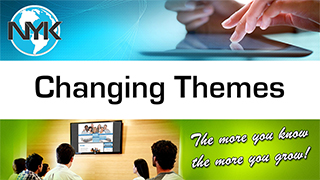 Changing themes on NYK websites for chiropractors