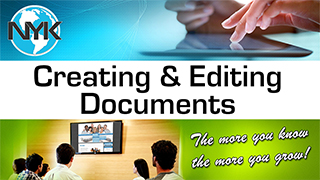 Creating and Editing documents for your NYK website for chiropractors