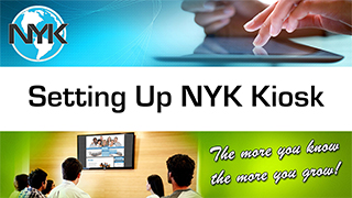 NYK Kiosk setup